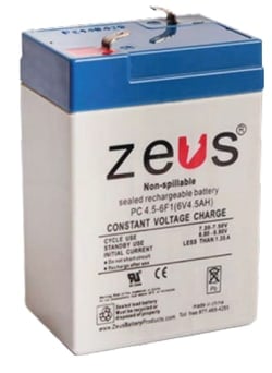 PC4.5-6F1 by ZEUS BATTERY PRODUCTS
