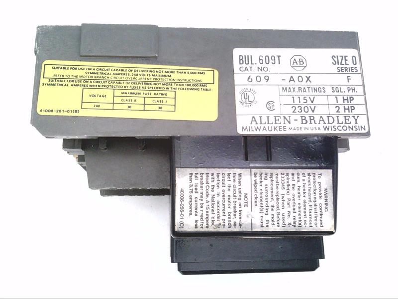 ALLEN BRADLEY 609-AOX
