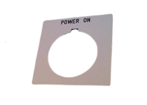 W401 800H-W401 Legend Plate by ALLEN BRADLEY