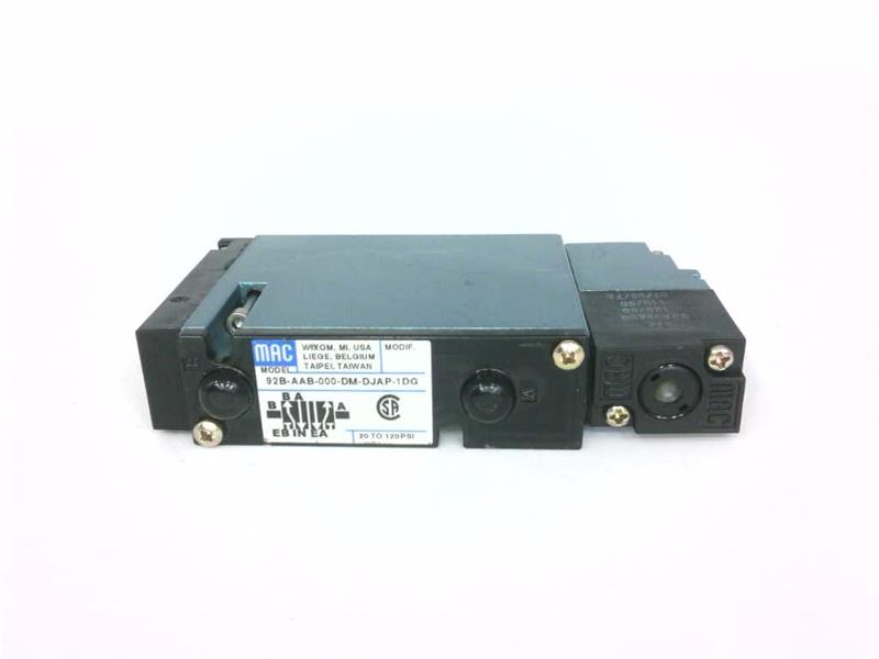 MAC VALVES INC 92B-AAB-000-DM-DJAP-1DG
