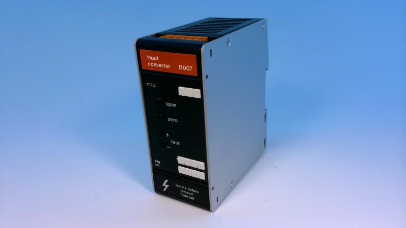 INVENSYS D007/SG/10V/350OHMS/0:20/MV/OP/4-20MA/UP/TB/-U31991/001/2/2297/A1