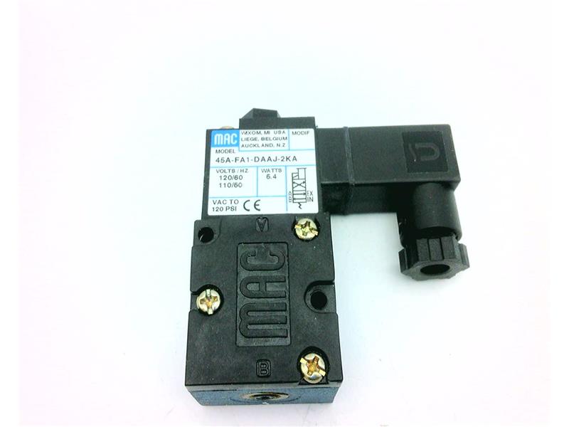 MAC VALVES INC 45A-FA1-DAAJ-2KA