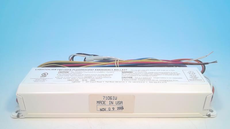 LIGHTOLIER FBP100FE