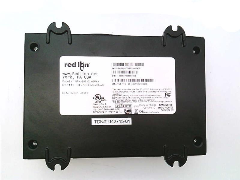 RED LION CONTROLS BT-5800V2-GE-U