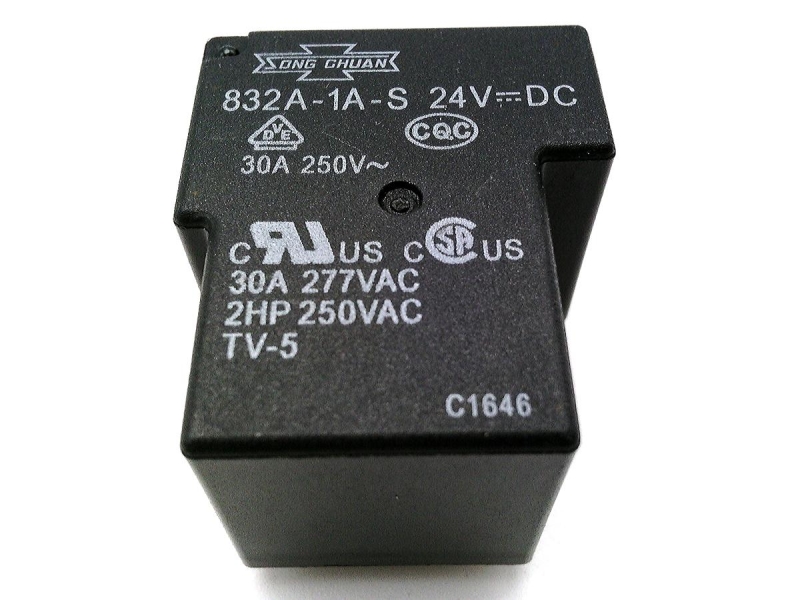 SONG CHUAN 832A-1A-S-24VDC