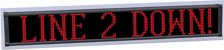 ELECTRONIC DISPLAYS EDV111-16128-IND-N1