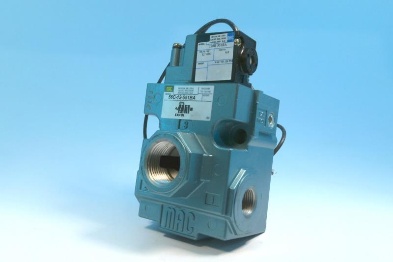 MAC VALVES INC 56C-12-551BA