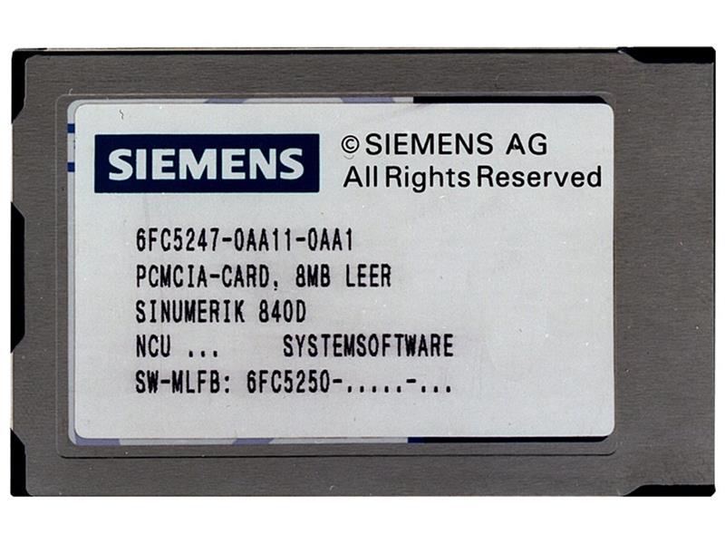 SIEMENS 6FC5270-5AX30-3AH0