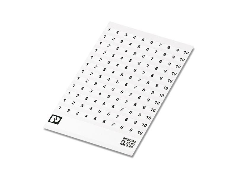 PHOENIX CONTACT SK 5,08/3,8:FORTL.ZAHLEN 21-30