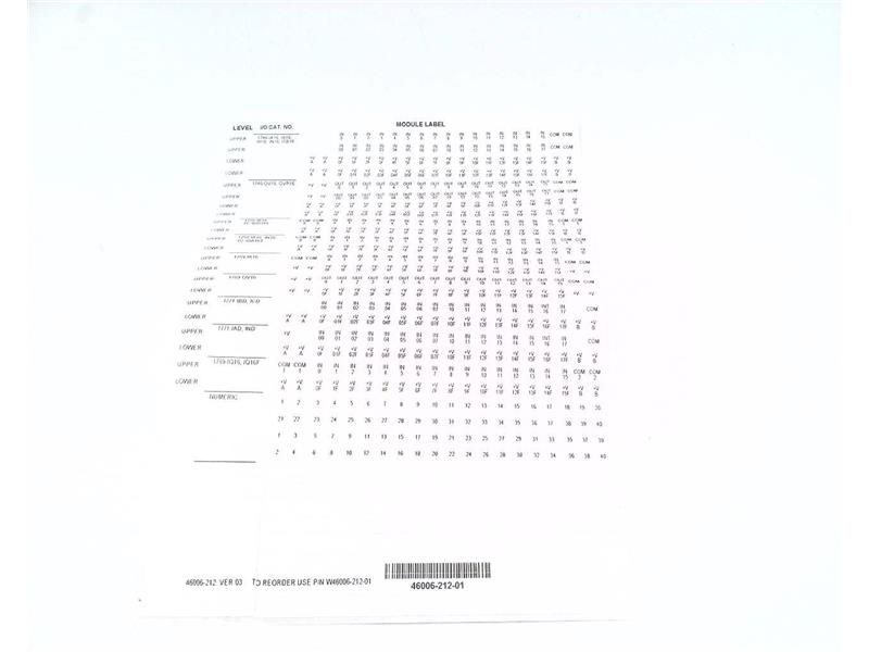 ALLEN BRADLEY 46006-212-01