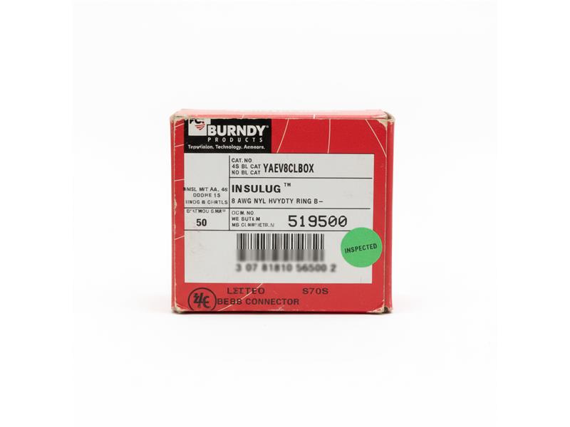 YAEV8C-LBOX por BURNDY