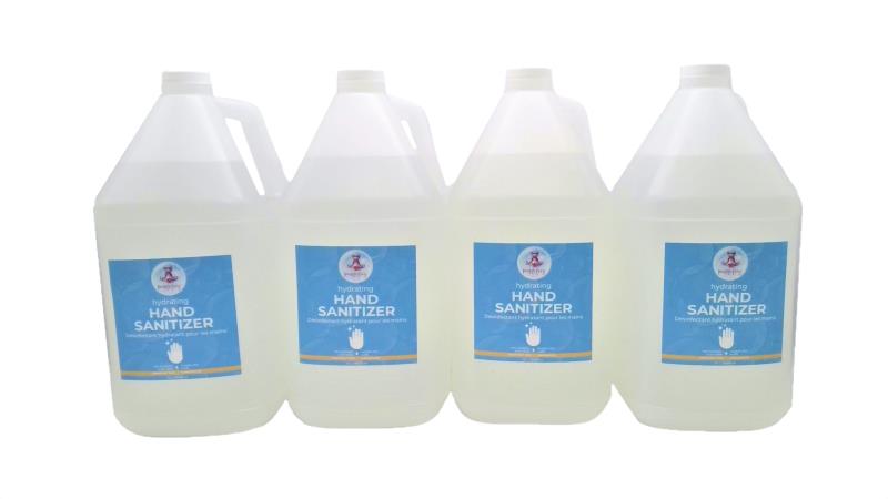 HAND SANITIZER 4L 4PACK par PURPLE FROG