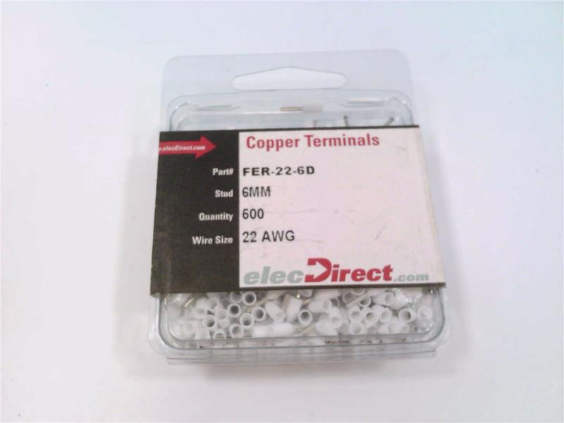 FER-22-6D Connector/Terminal/Pin by TECHSPAN INDUSTRIES INC