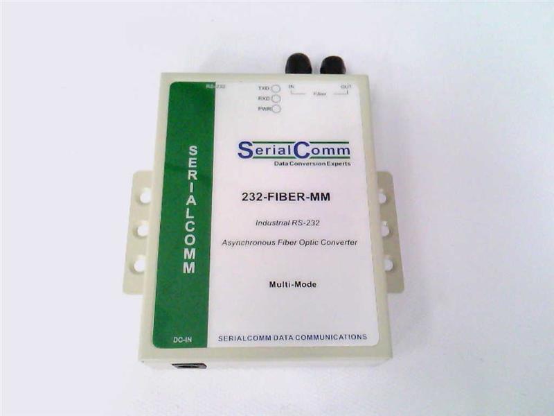 SERIAL COMM 232-FIBER-MM-ST