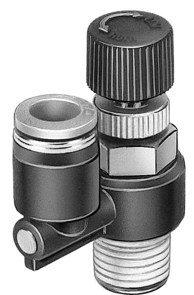 LRL-1/8-NPT-QS-5/16-U by FESTO