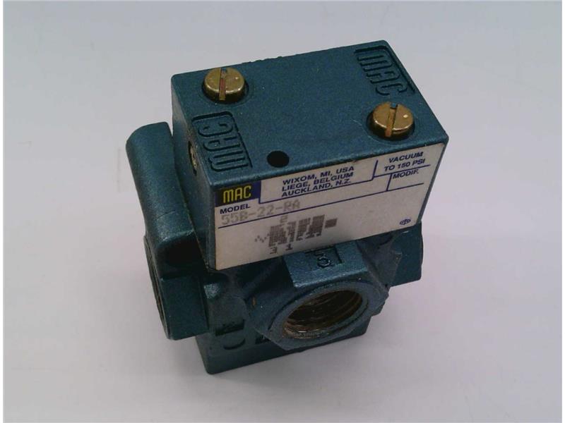 MAC VALVES INC 55B-22-RA