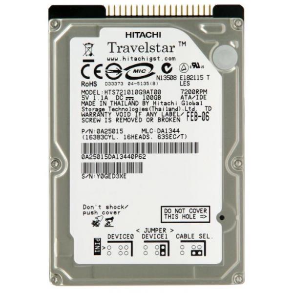 HTS721010G9AT00 par HITACHI