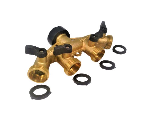 WORLD'S BEST BRASS HOSE NOZZLE WBBYC-4WY
