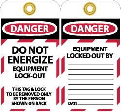 NMC SAFETY LOTAG8-25