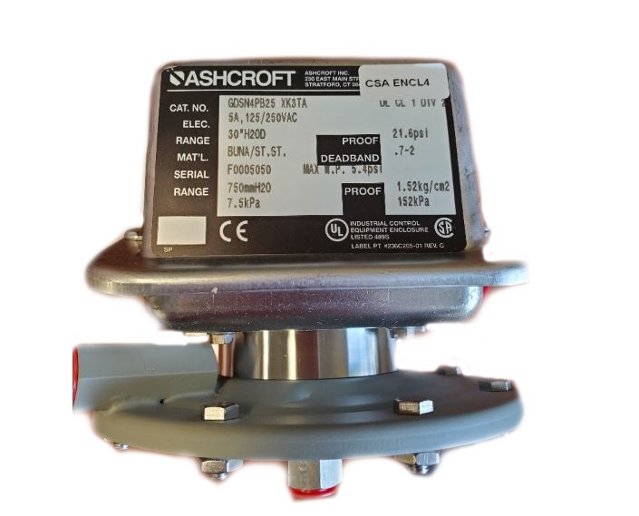 ASHCROFT GDSN4PB25-XK3TA