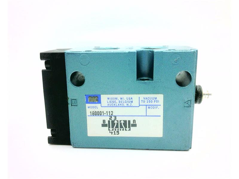 180001-112 Control Valve by MAC VALVES INC