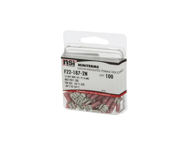 NSI INDUSTRIES F22-187-2N
