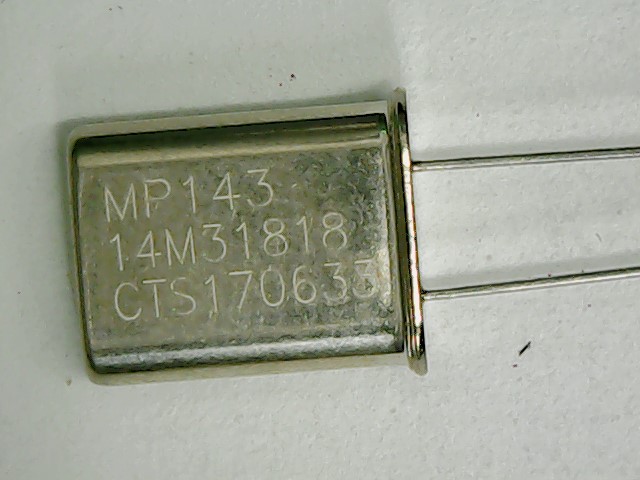 14.31818MHZ XO91050UITA por EUROQUARTZ