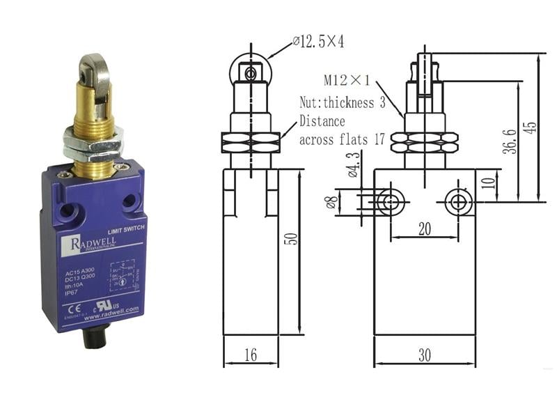RADWELL VERIFIED SUBSTITUTE NGCPB20AX01Q-SUB