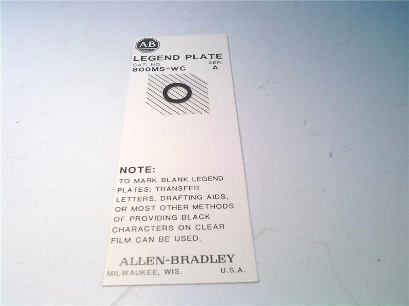 ALLEN BRADLEY 800MS-WC40