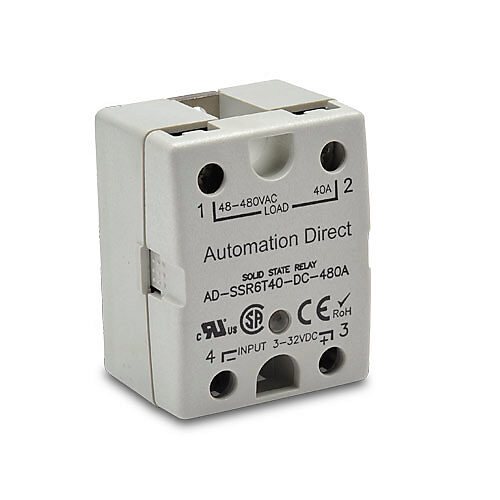 AD-SSR6T40-DC-480A by AUTOMATION DIRECT