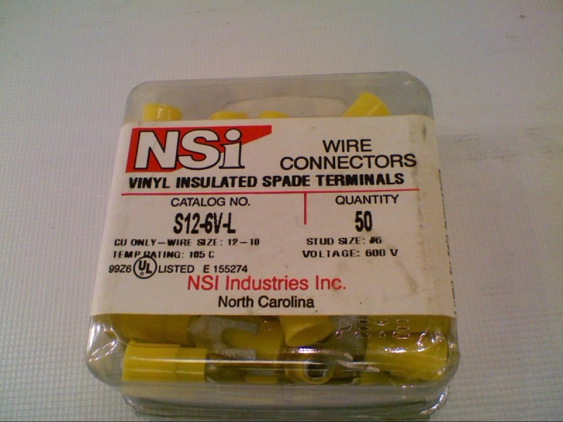 NSI INDUSTRIES S12-6V-L