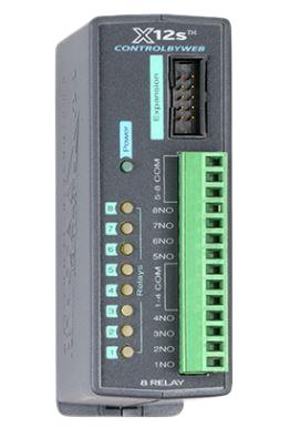 X-12S par CONTROL BY WEB