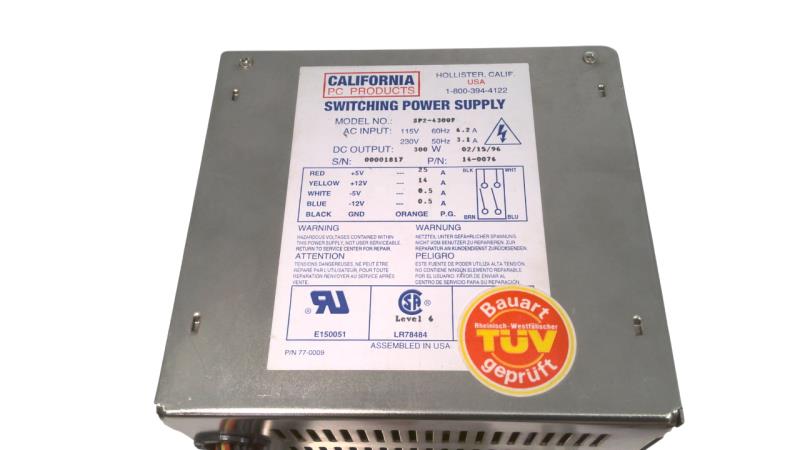 CALIFORNIA PC SP2-4300F