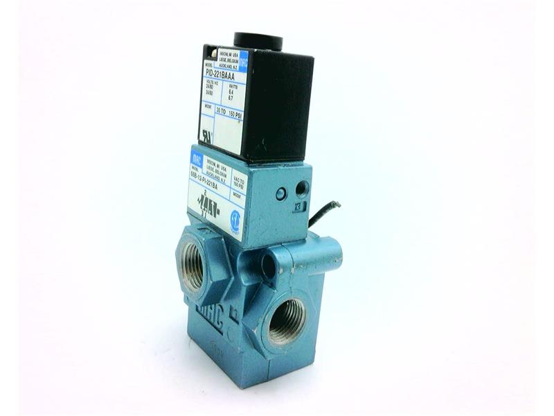 MAC VALVES INC 55B-11-PI-221BA