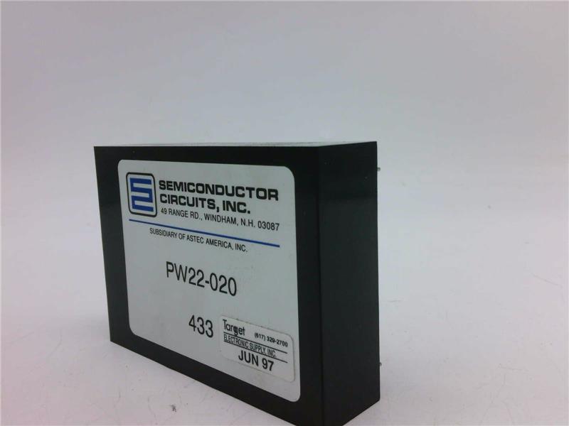 SEMICONDUCTOR CIRCUITS PW22-020