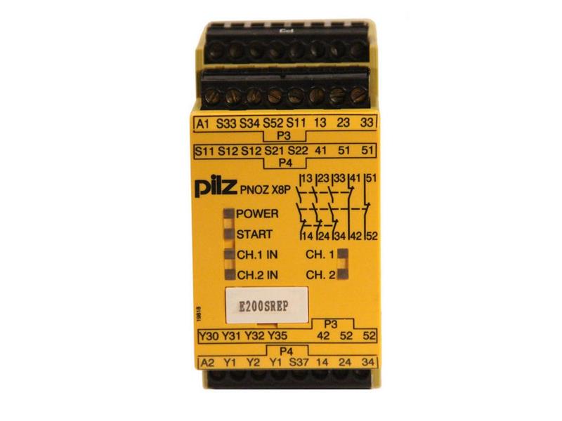 PILZ PNOZ-X8P-24VDC-3N/O-2N/C-2SO