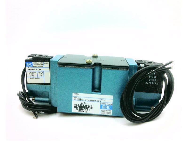 MAC VALVES INC 82A-MB-000-TM-DACA-1BA