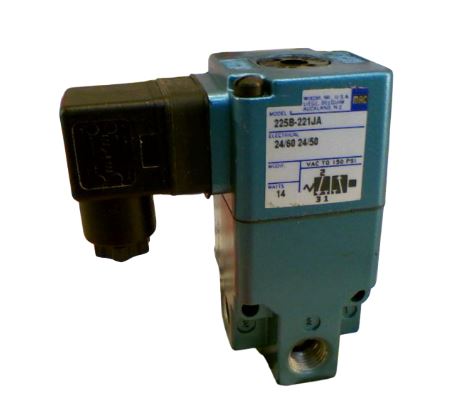 MAC VALVES INC 225B-221JA