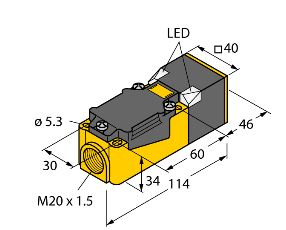 TURCK NI40U-CP40-FDZ30X2-B1131