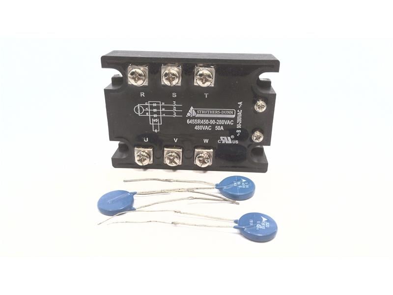 STRUTHERS DUNN RELAYS 645SR450-90-280VAC