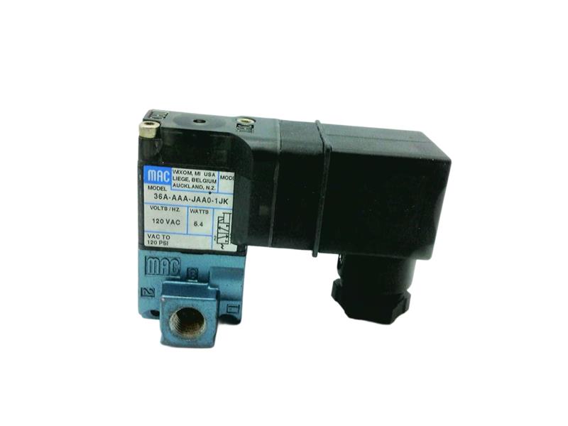MAC VALVES INC 36A-AAA-JAA0-1JK