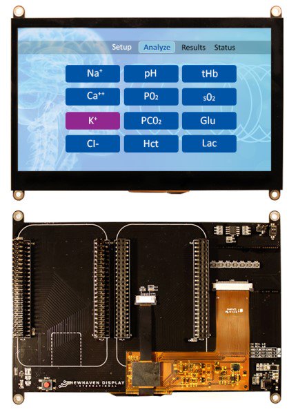 NEWHAVEN DISPLAY NHD-7.0CTP-CAPE-V