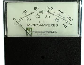 MICRO AMP TEST METER LESS ENCLOSURE by PROTECTION CONTROLS