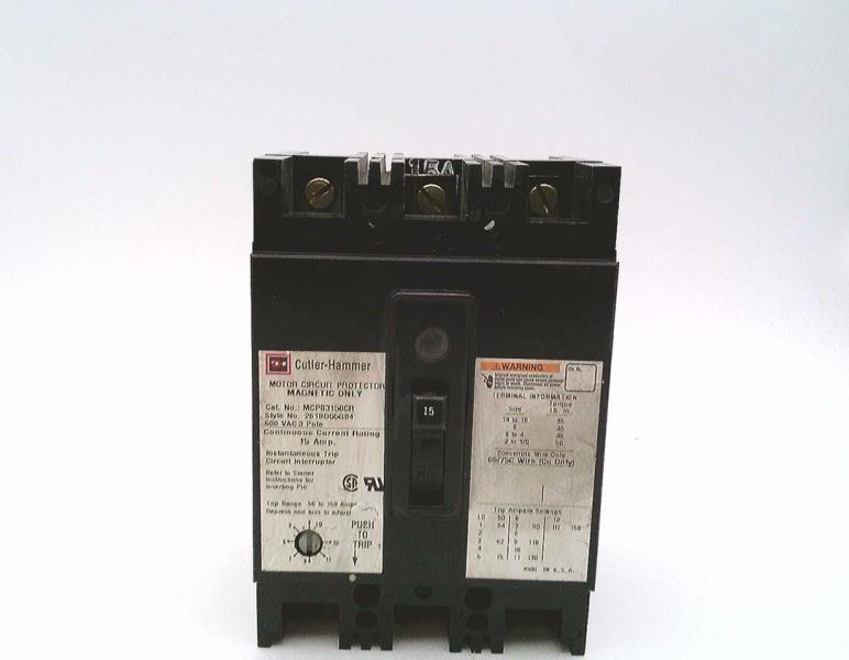 EATON CORPORATION MCP03150C