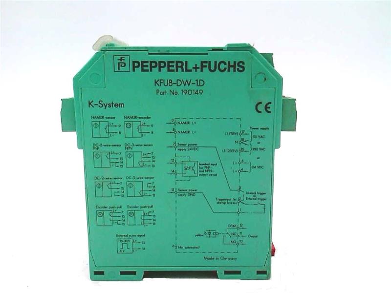PEPPERL & FUCHS KFU8-DW-1.D