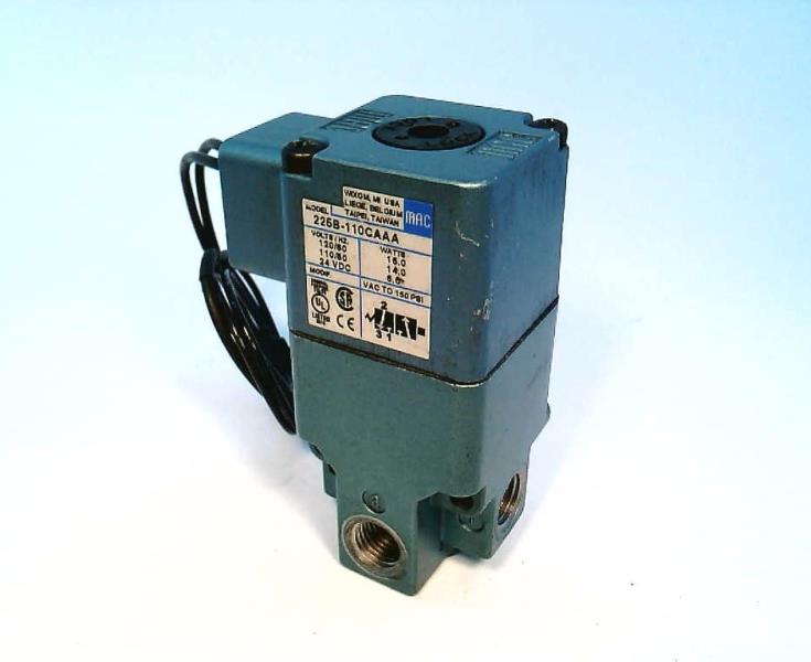 MAC VALVES INC 225B-110CAAA