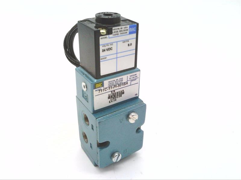 MAC VALVES INC 711C-11-PI-501BA
