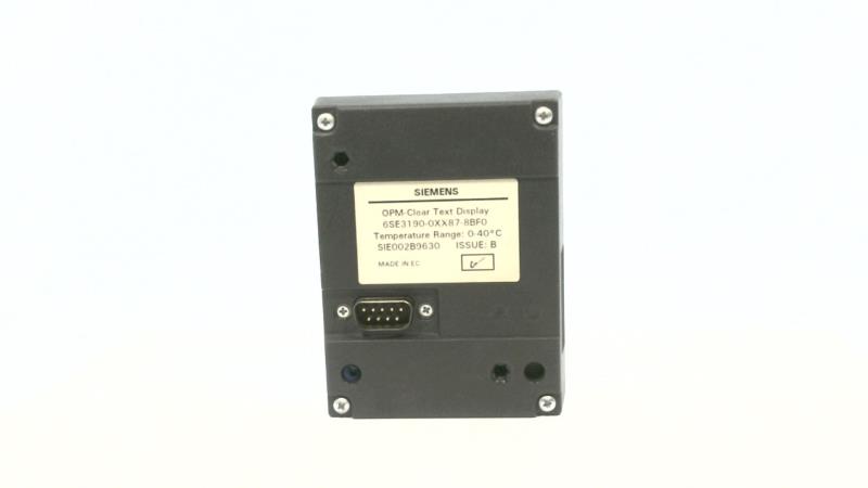 SIEMENS 6SE3190-0XX87-8BF0