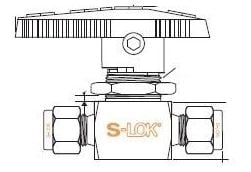 S LOK SBV4-F-8N-A-S6