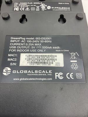 GLOBALSCALE TECHNOLOGIES INC 003-DS2001